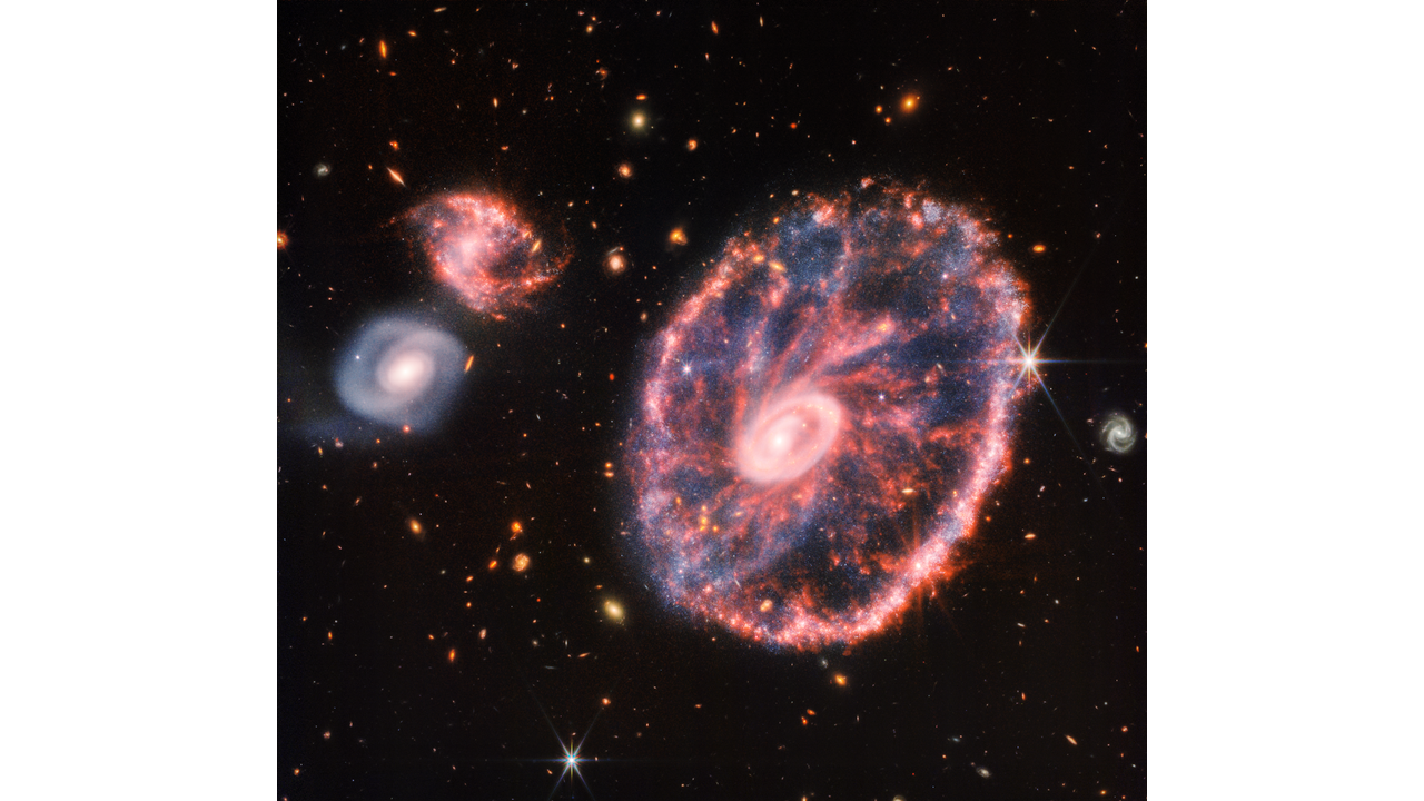 Click on Image to see Larger Image Cartwheel Galaxy